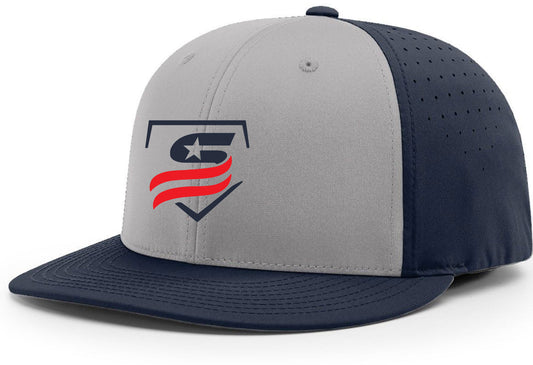 USSSA Richardson PTS30 Grey/Royal Cap