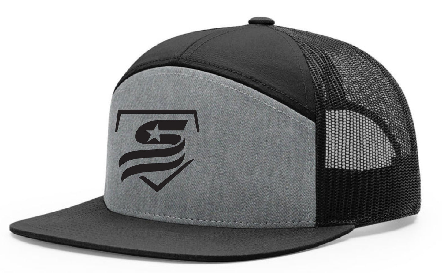 USSA Seven-Panel Trucker Cap - 168