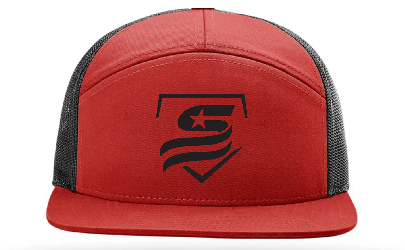 USSA Seven-Panel Trucker Cap - 168 – DIXIE DESIGNS