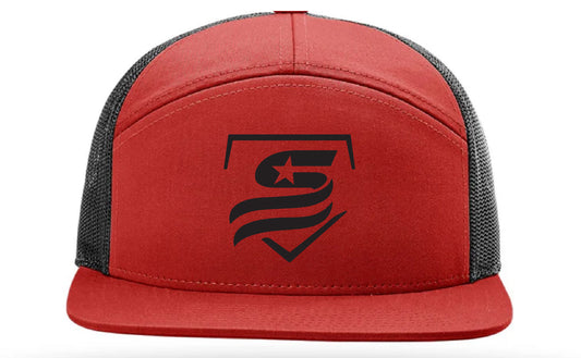 USSA Seven-Panel Trucker Cap - 168