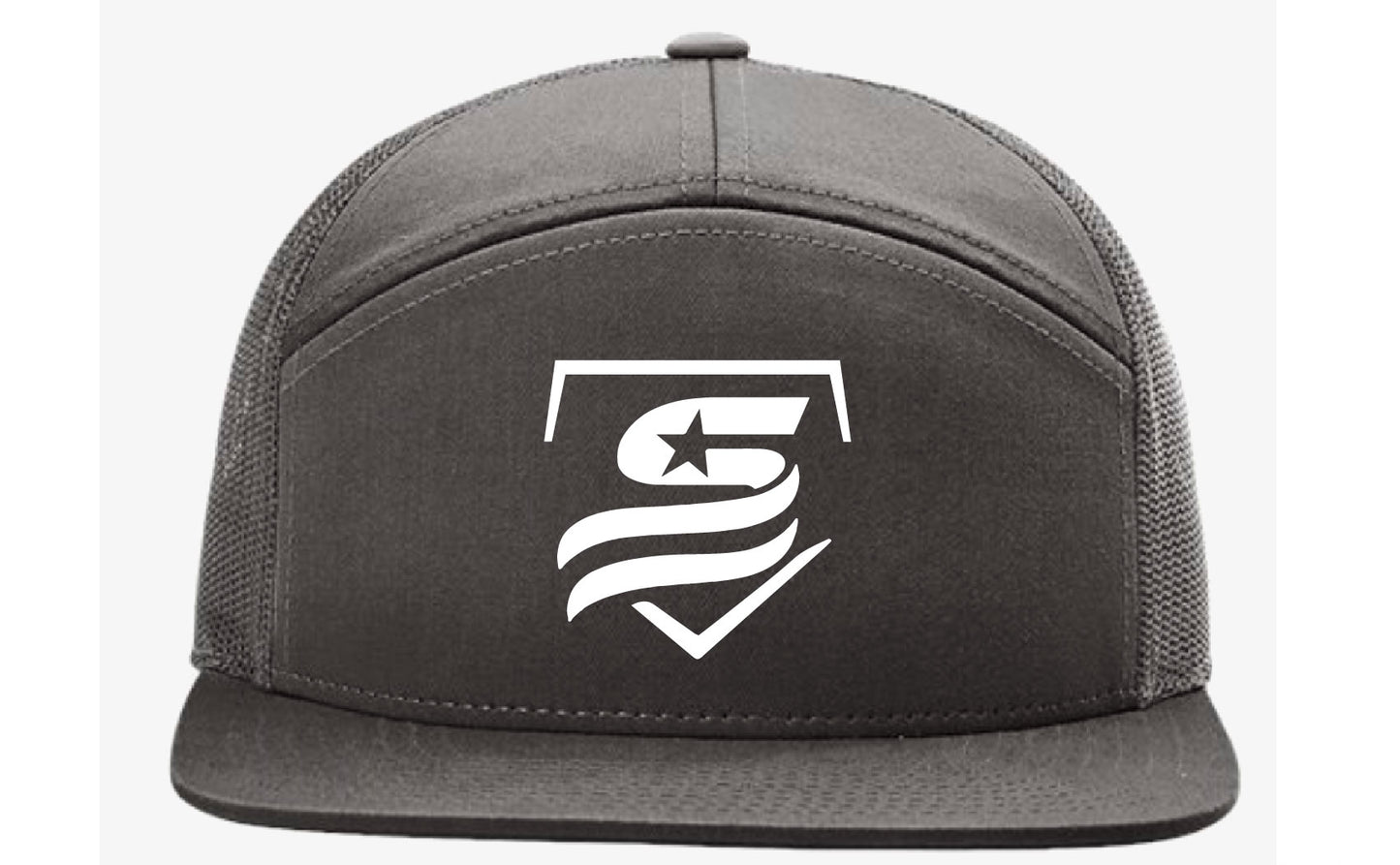 USSA Seven-Panel Trucker Cap - 168