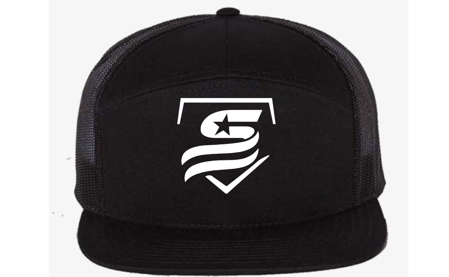 USSA Seven-Panel Trucker Cap - 168