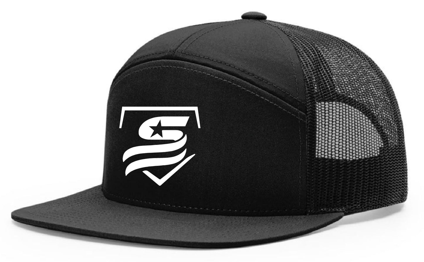 USSA Seven-Panel Trucker Cap - 168