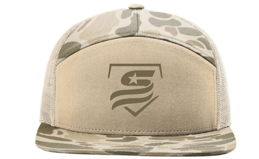 USSSA Richardson 168P Printed 7-Panel Trucker