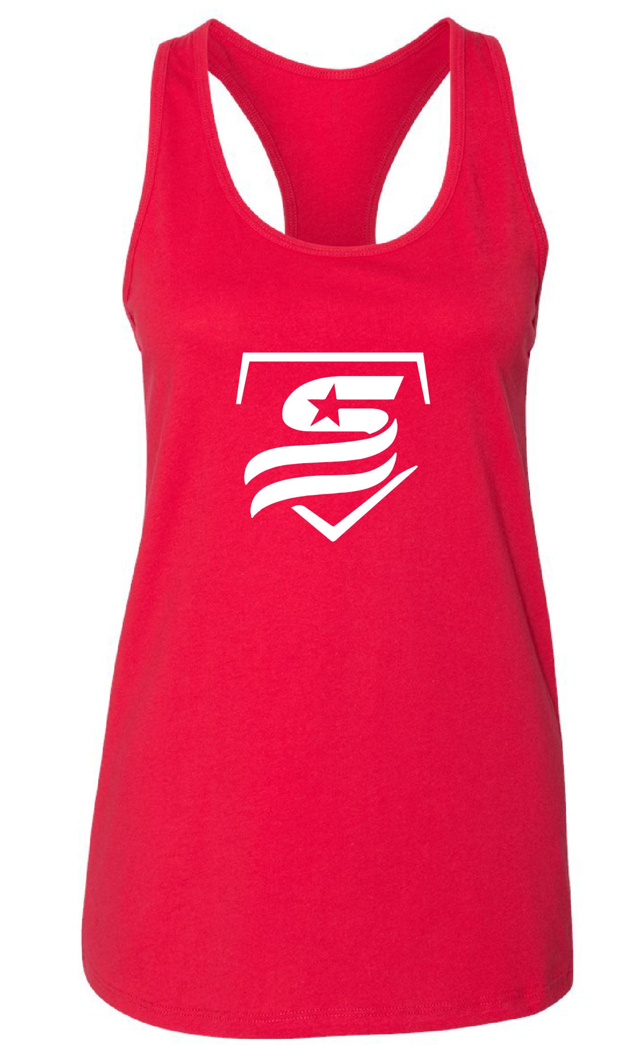 USSSA Women's Jersey Racerback Tank - 6008