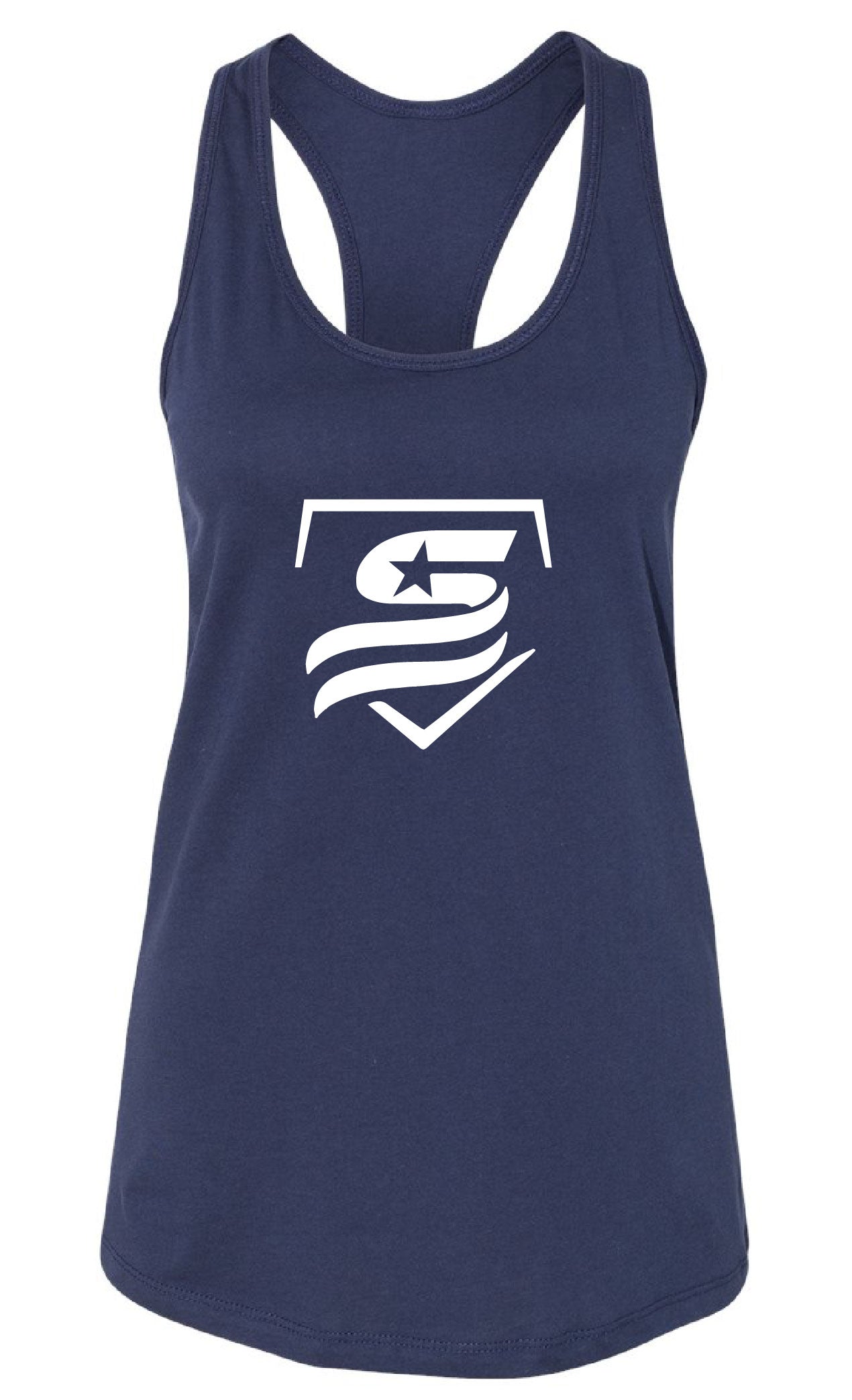 USSSA Women's Jersey Racerback Tank - 6008