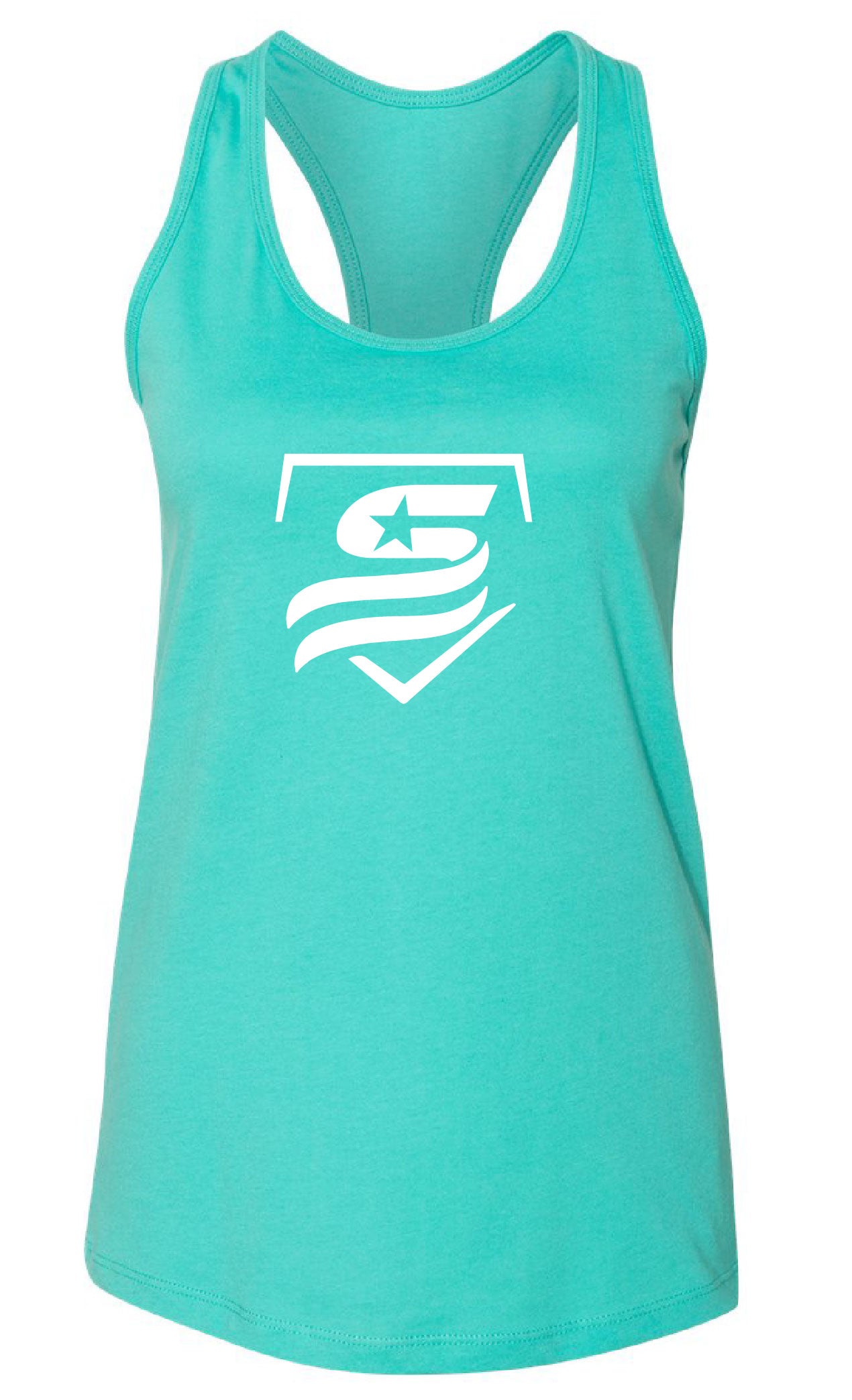 USSSA Women's Jersey Racerback Tank - 6008