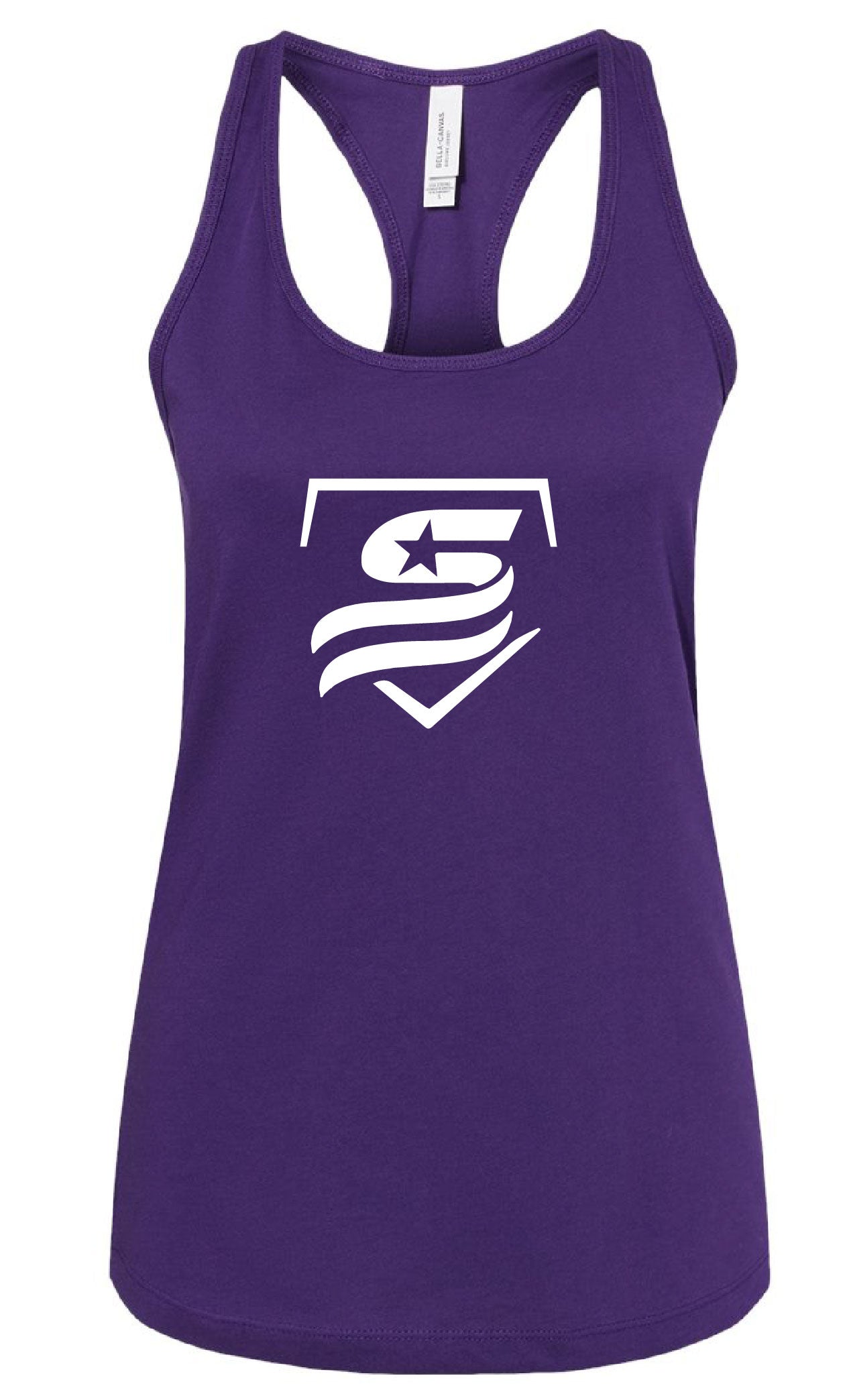 USSSA Women's Jersey Racerback Tank - 6008