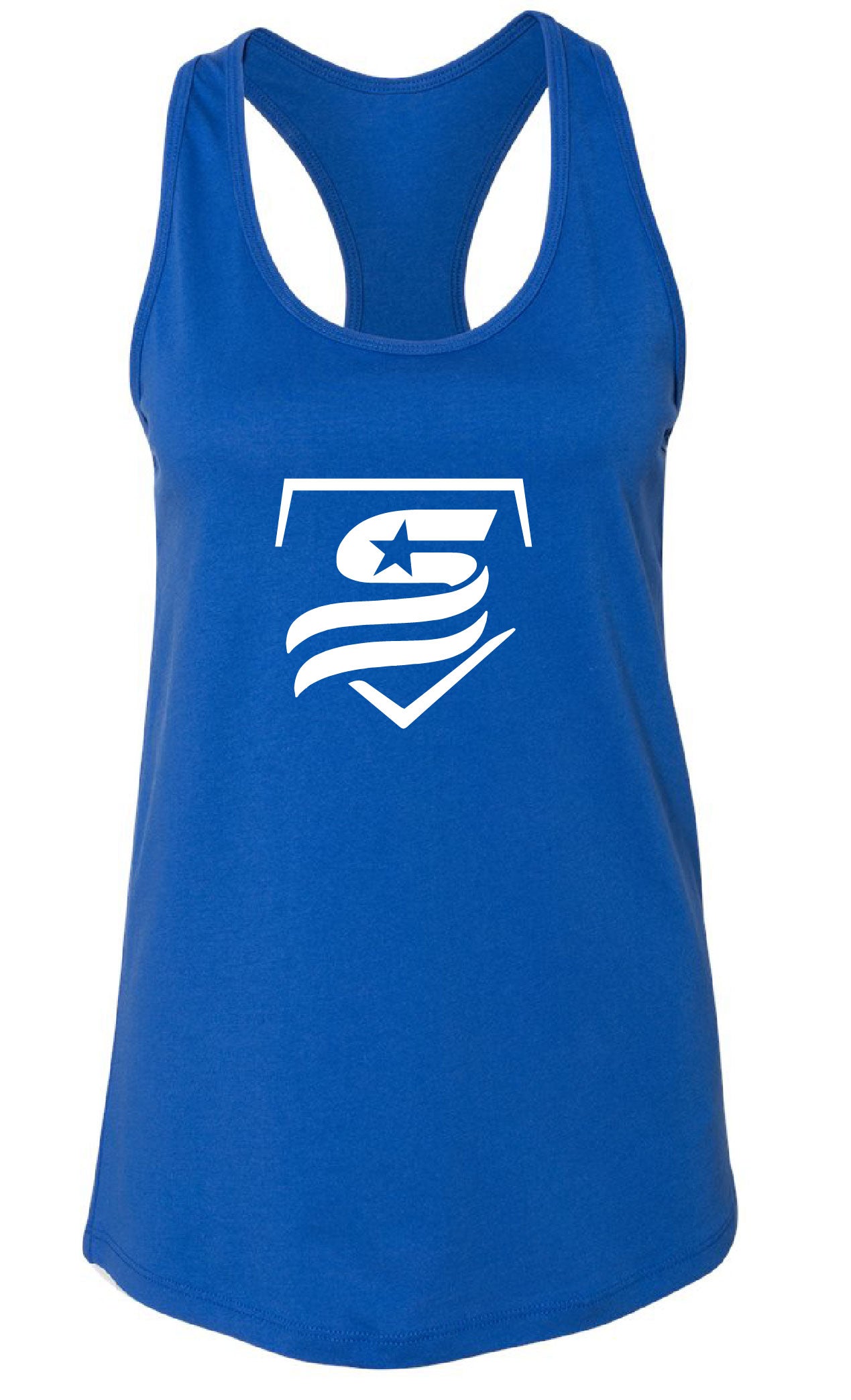 USSSA Women's Jersey Racerback Tank - 6008