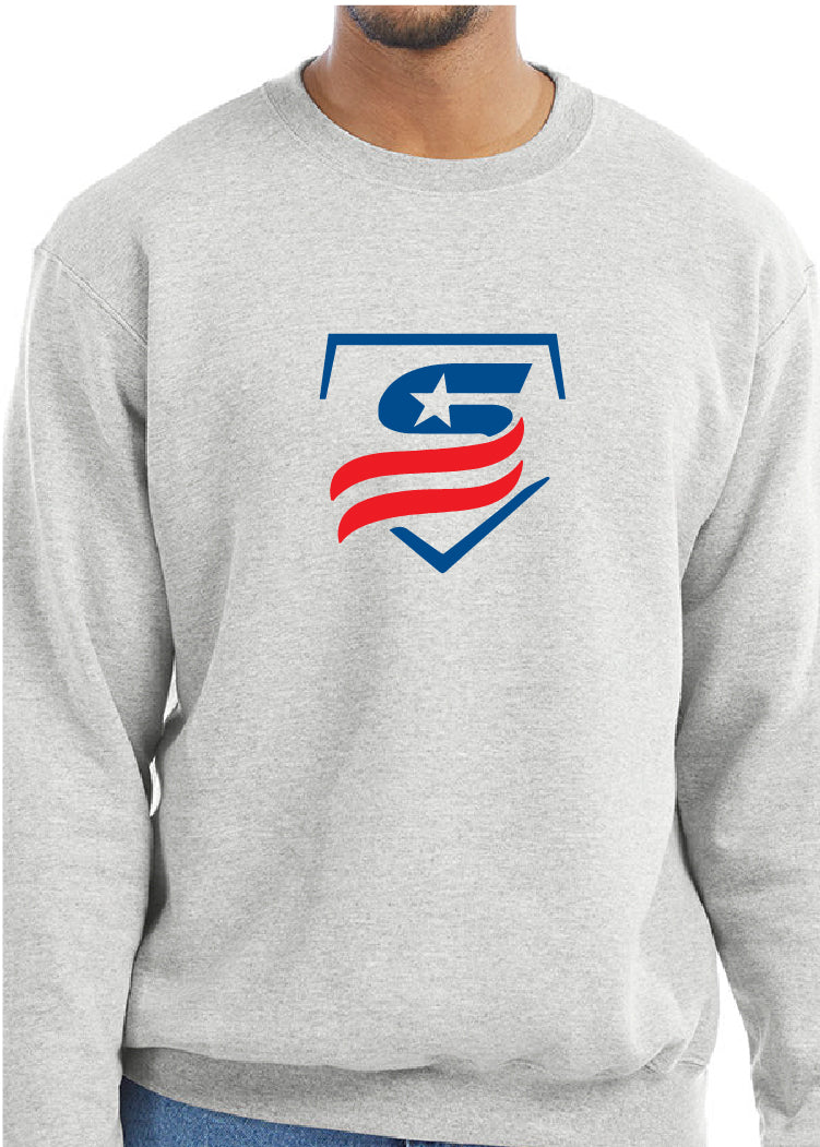 Men's USSSA Powerblend® Crewneck Sweatshirt