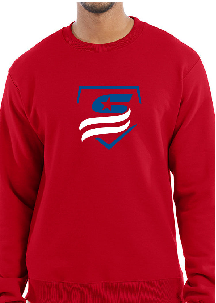 Men's USSSA Powerblend® Crewneck Sweatshirt
