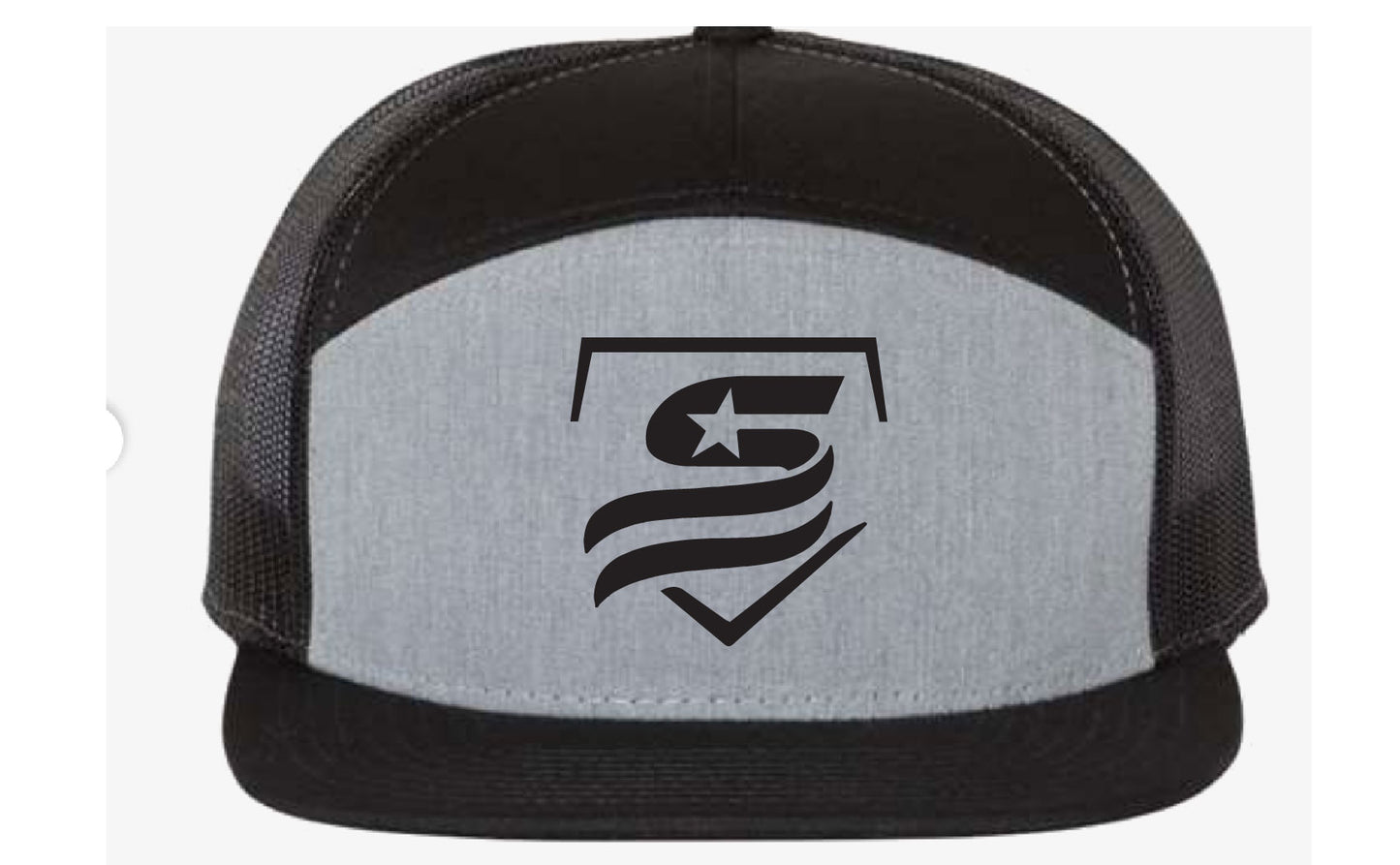 USSA Seven-Panel Trucker Cap - 168