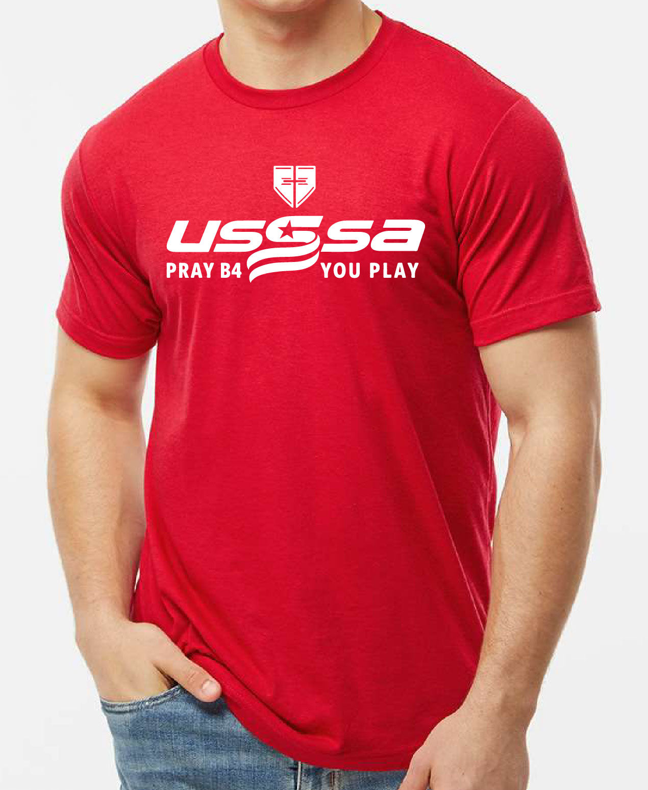 USSSA Unisex Poly-Rich T-Shirt - 241