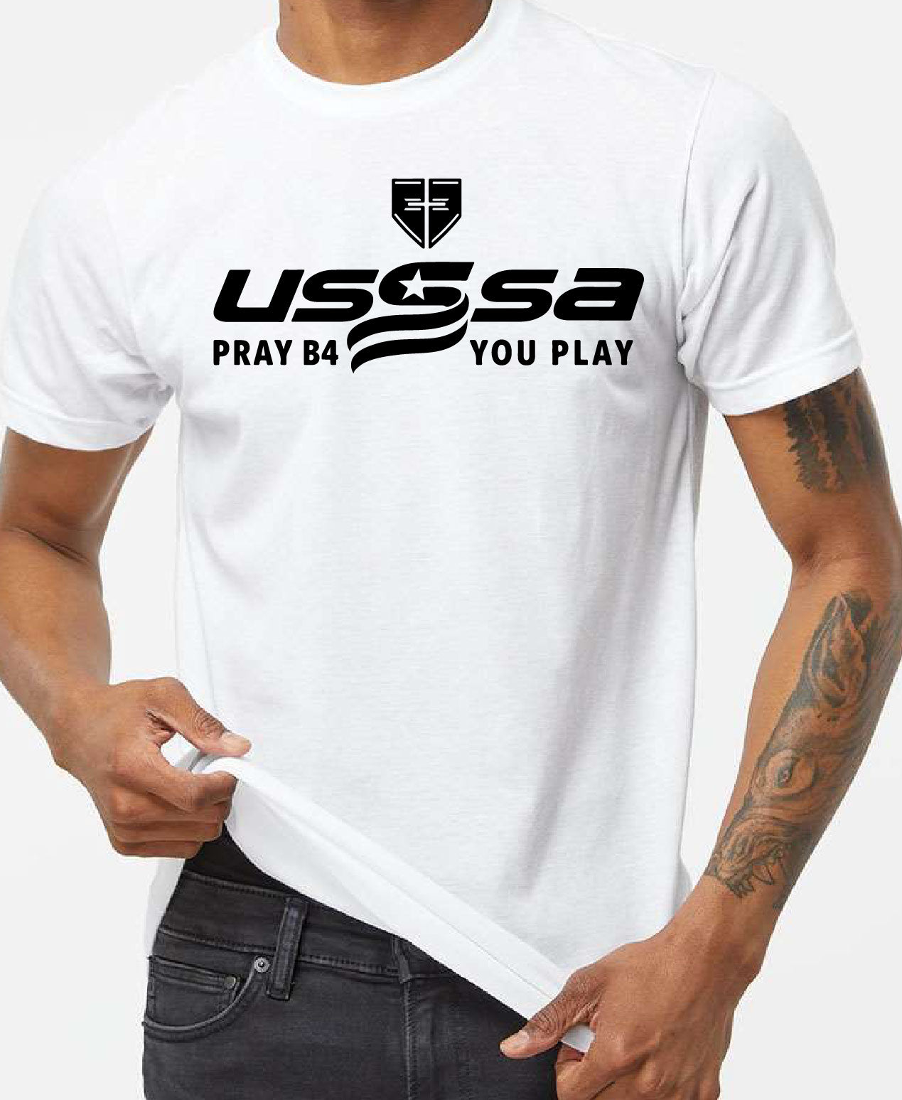USSSA Unisex Poly-Rich T-Shirt - 241