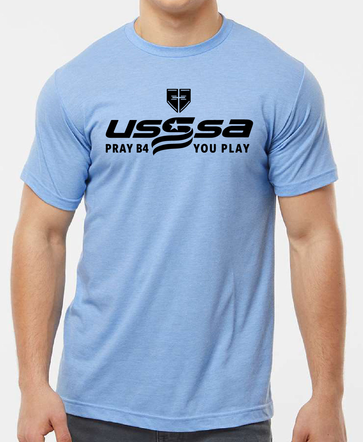 USSSA Unisex Poly-Rich T-Shirt - 241