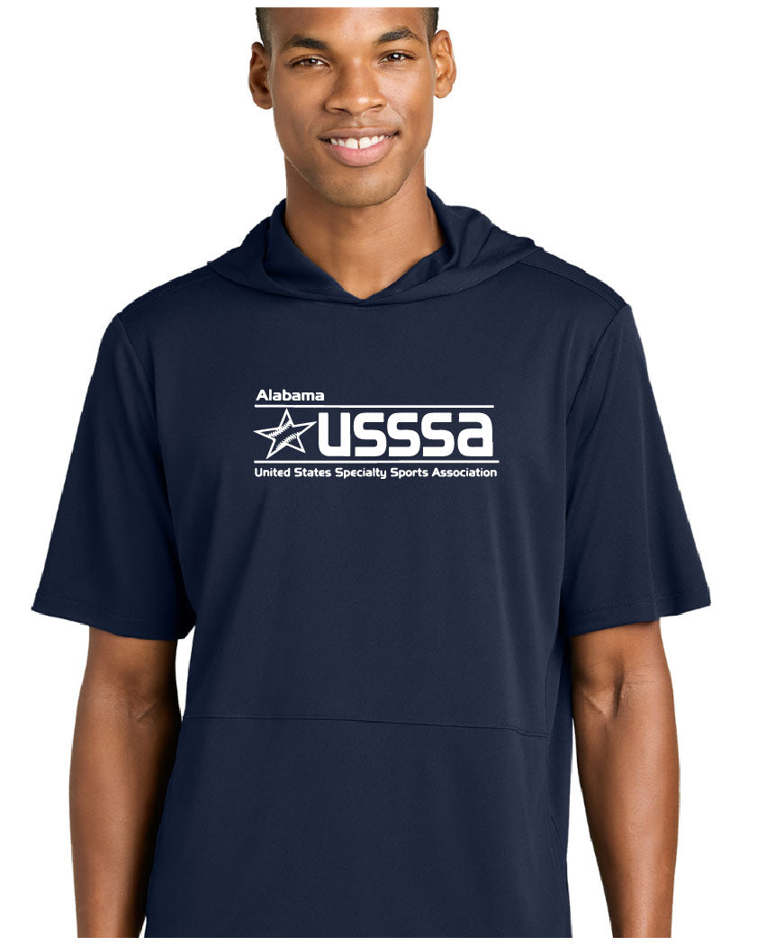 USSSA Baseball Sport-Tek® Club Short Sleeve Hoodie