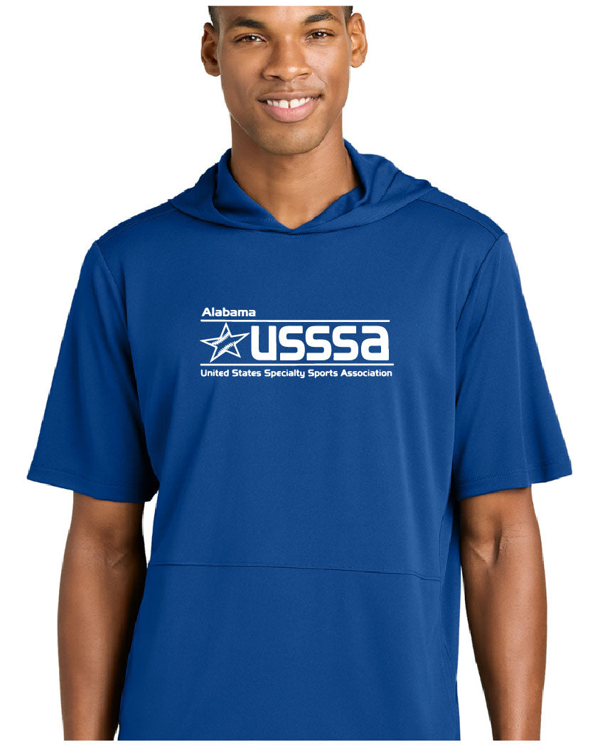 USSSA Baseball Sport-Tek® Club Short Sleeve Hoodie