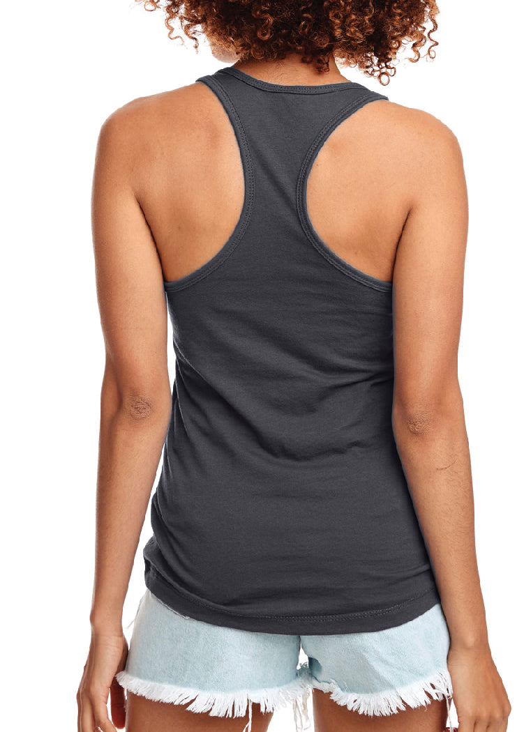 HIRED GUNS - Next Level Apparel Ladies' Ideal Racerback Tank
