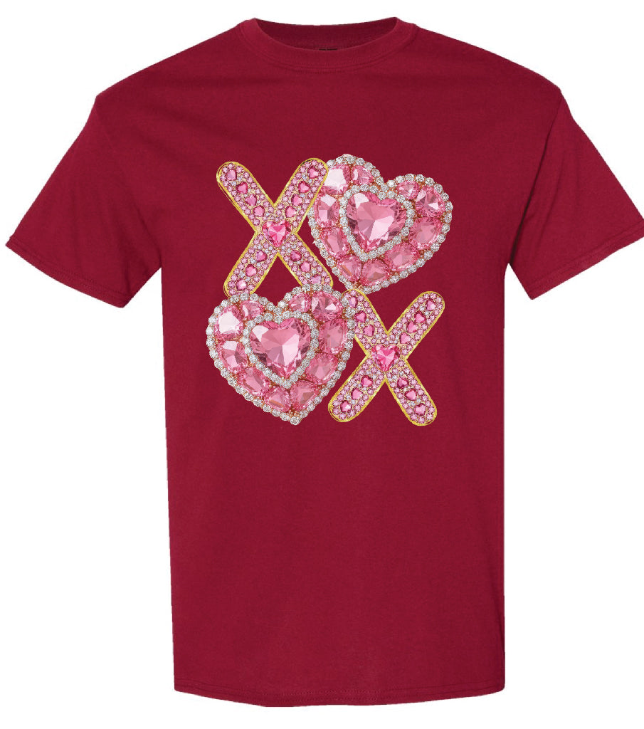 Rhinestone Love XOXO