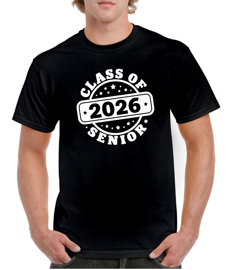 Class Of 2026 Stars And Moon Senior Tee