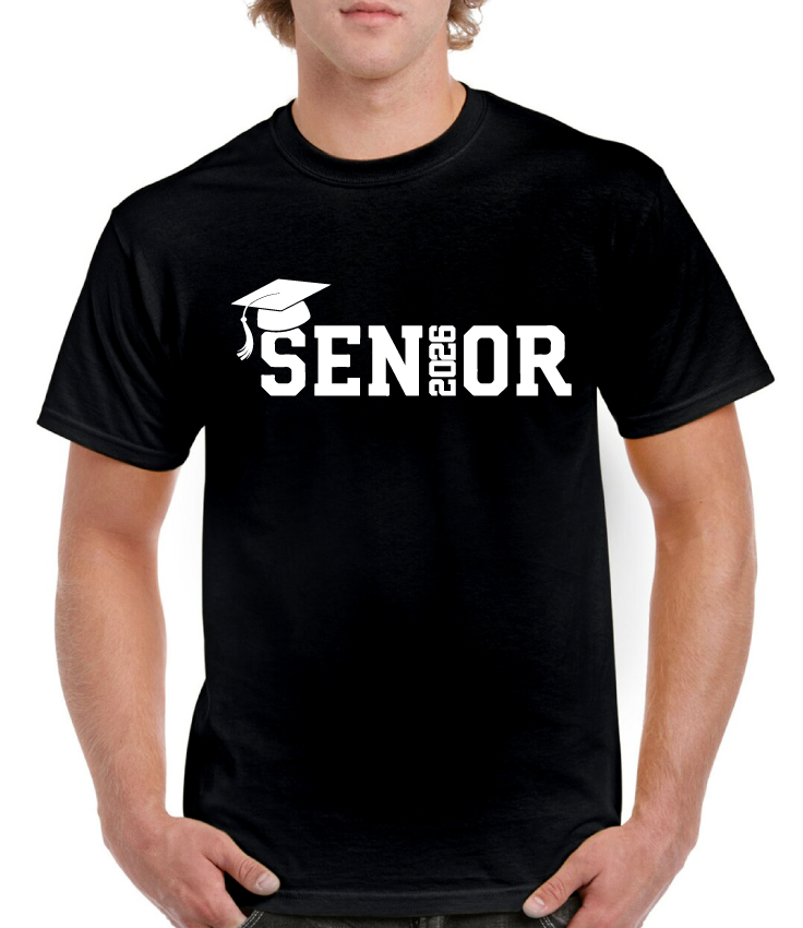 Grad Hat 2026 Senior Tee