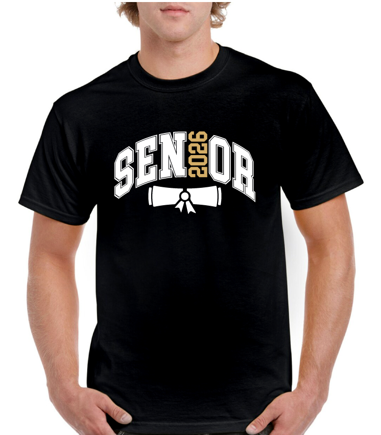 Senior 2026 With Diploma Senior Tee