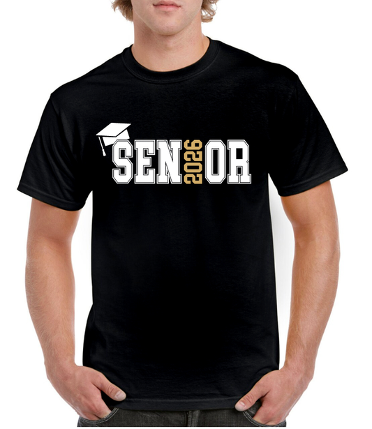 Grad Hat 2026 Senior Tee