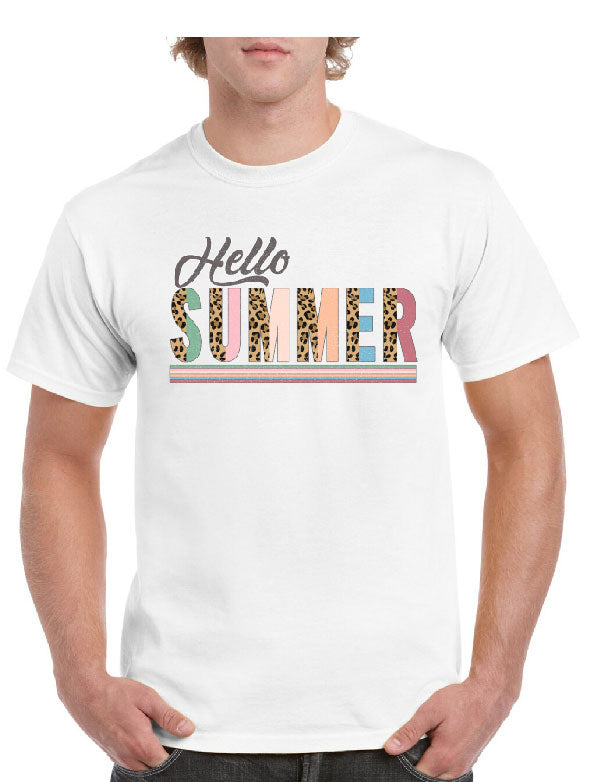Hello Summer Leopard Tee