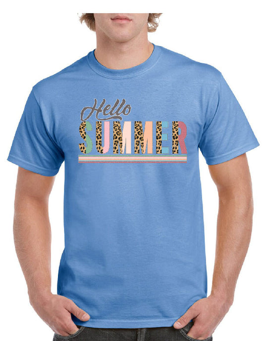 Hello Summer Leopard Tee