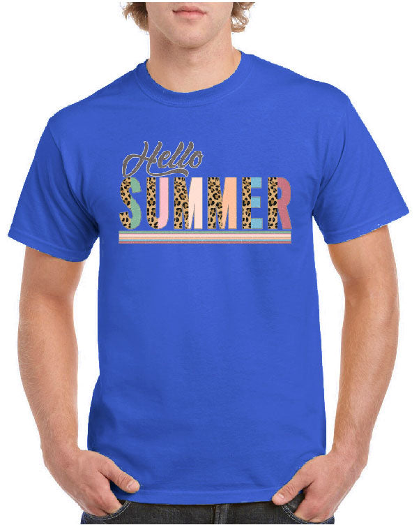 Hello Summer Leopard Tee