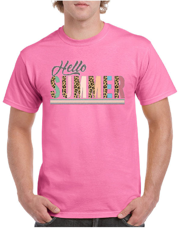 Hello Summer Leopard Tee