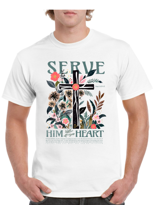 Serve Heart Easter Tee