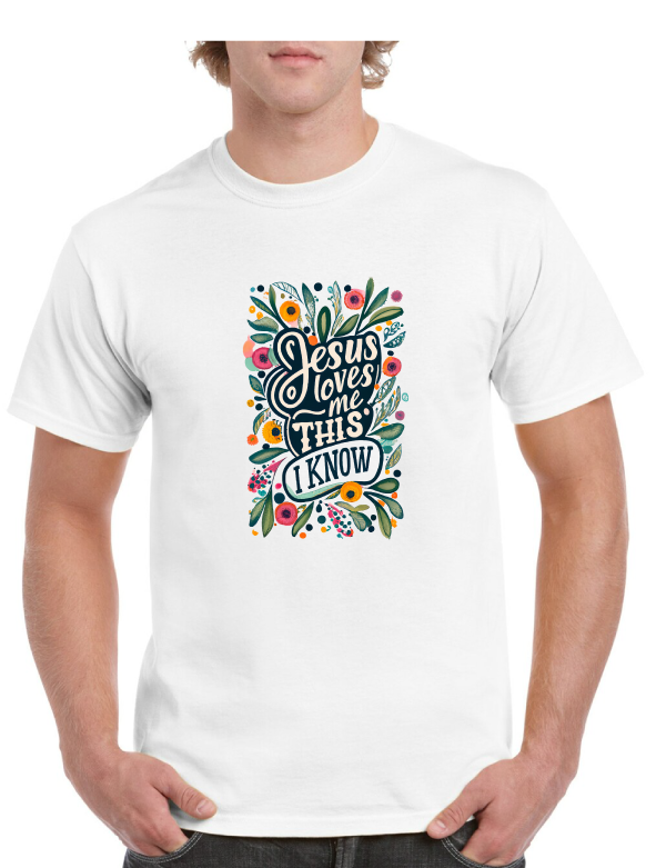 Jesus Loves Me Easter Tee
