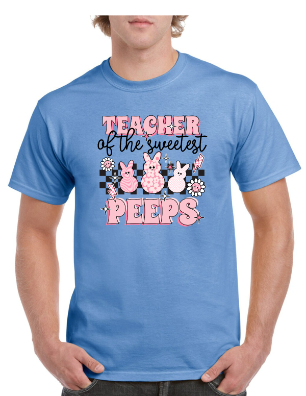 Teacher Peeps Easter Tee