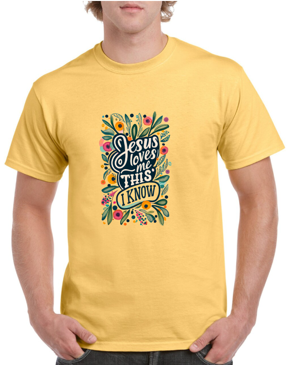 Jesus Loves Me Easter Tee