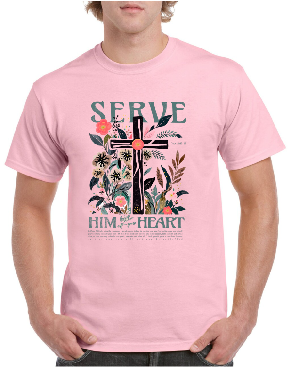 Serve Heart Easter Tee