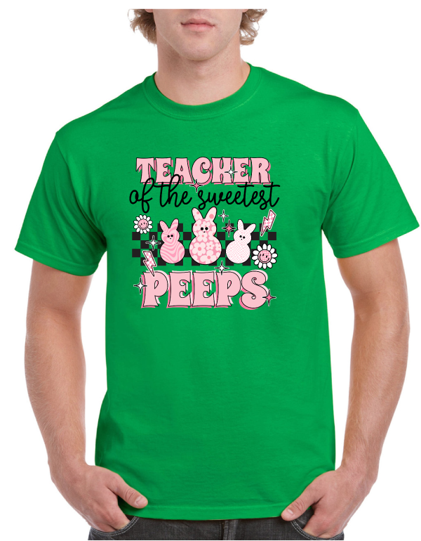 Teacher Peeps Easter Tee