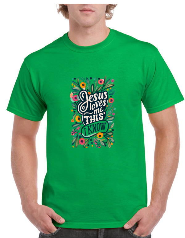 Jesus Loves Me Easter Tee