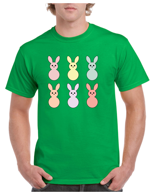 Six Peeps Easter Tee