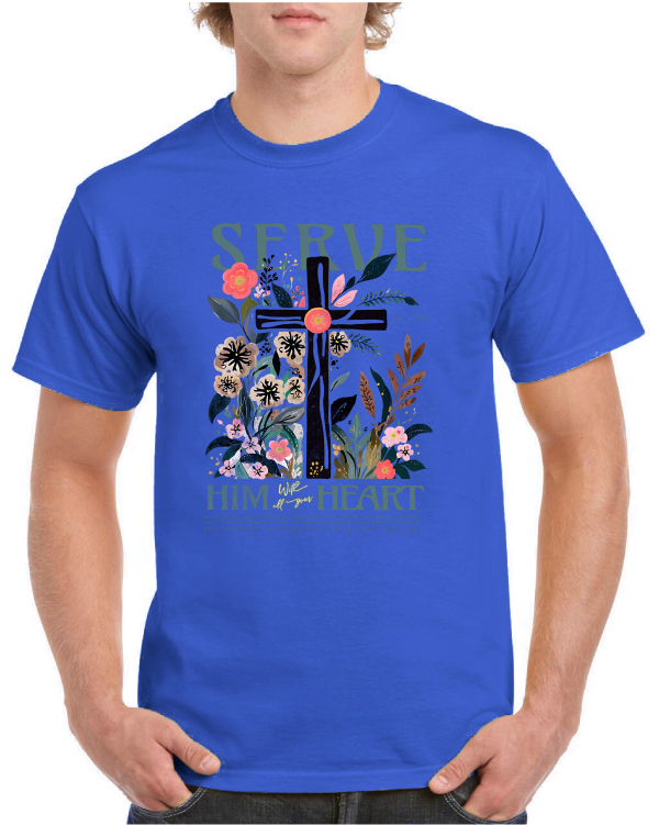 Serve Heart Easter Tee