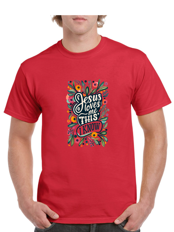 Jesus Loves Me Easter Tee