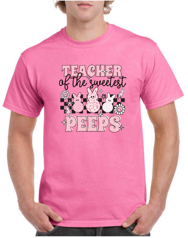 Teacher Peeps Easter Tee