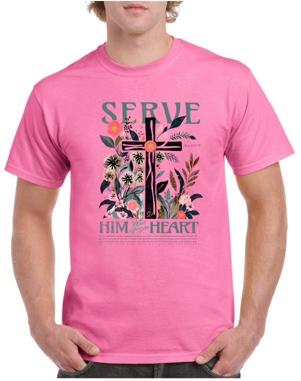 Serve Heart Easter Tee
