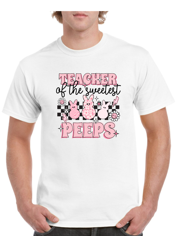 Teacher Peeps Easter Tee