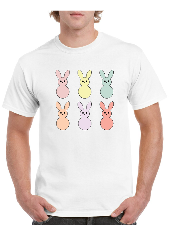 Six Peeps Easter Tee