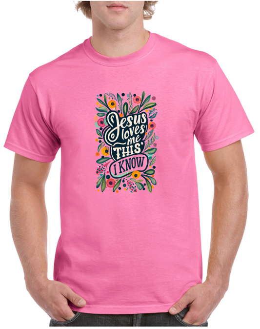 Jesus Loves Me Easter Tee