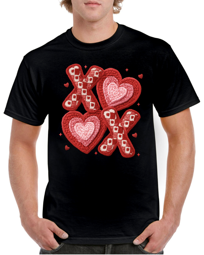 Quilted XOXO Valentine's Tee