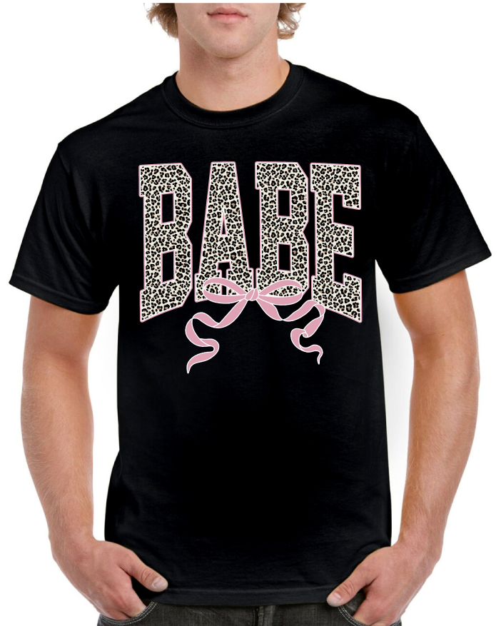 Babe Cheetah Valentine's Tee