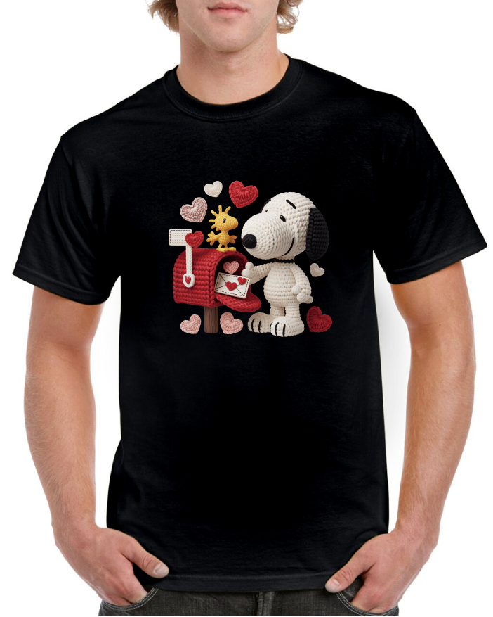 Mail Snoopy Valentine's Tee