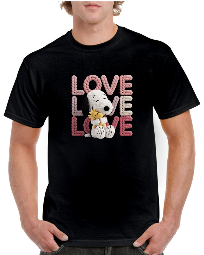 Love Snoopy Valentine's Tee